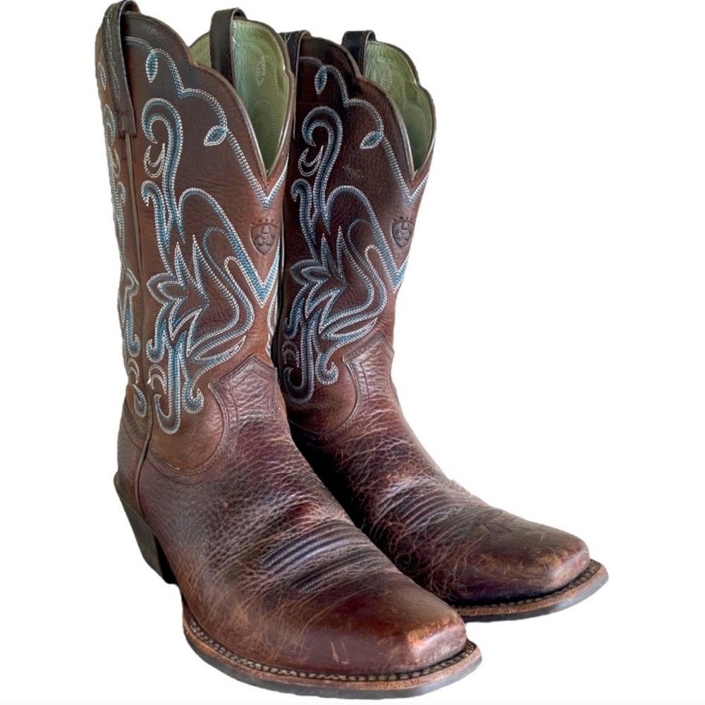 ARIAT Legend square toe western cowboy cowgirl boot 9